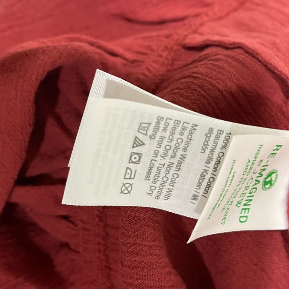 J.Crew sz L NWT dress/swim cover-up off the shoulder with ties on the side - Picture 3 of 5